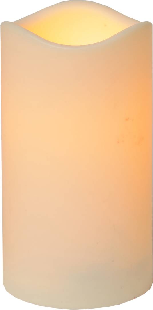 Star Trading Paul LED ulkokynttilä beige 15 cm