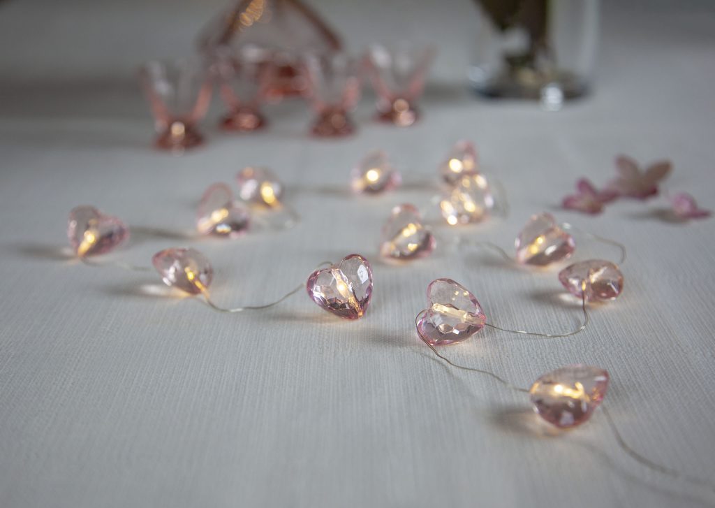 Star Trading Valentine valosarja sydän 160 cm