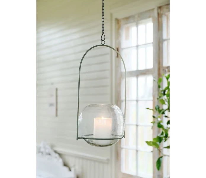 Strömshaga Lena ripustettava lyhty / maljakko valkoinen