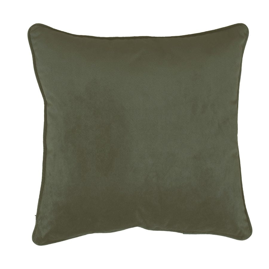 Svanefors Estelle tyynynpäällinen samettia vihreä 45 x 45 cm