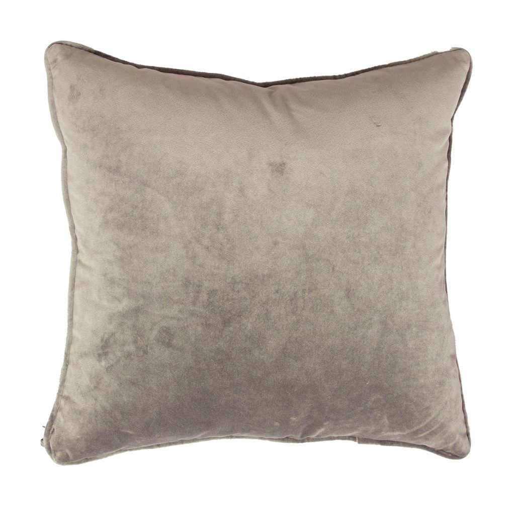 Svanefors Estelle tyynynpäällinen samettia hiekka 45 x 45 cm