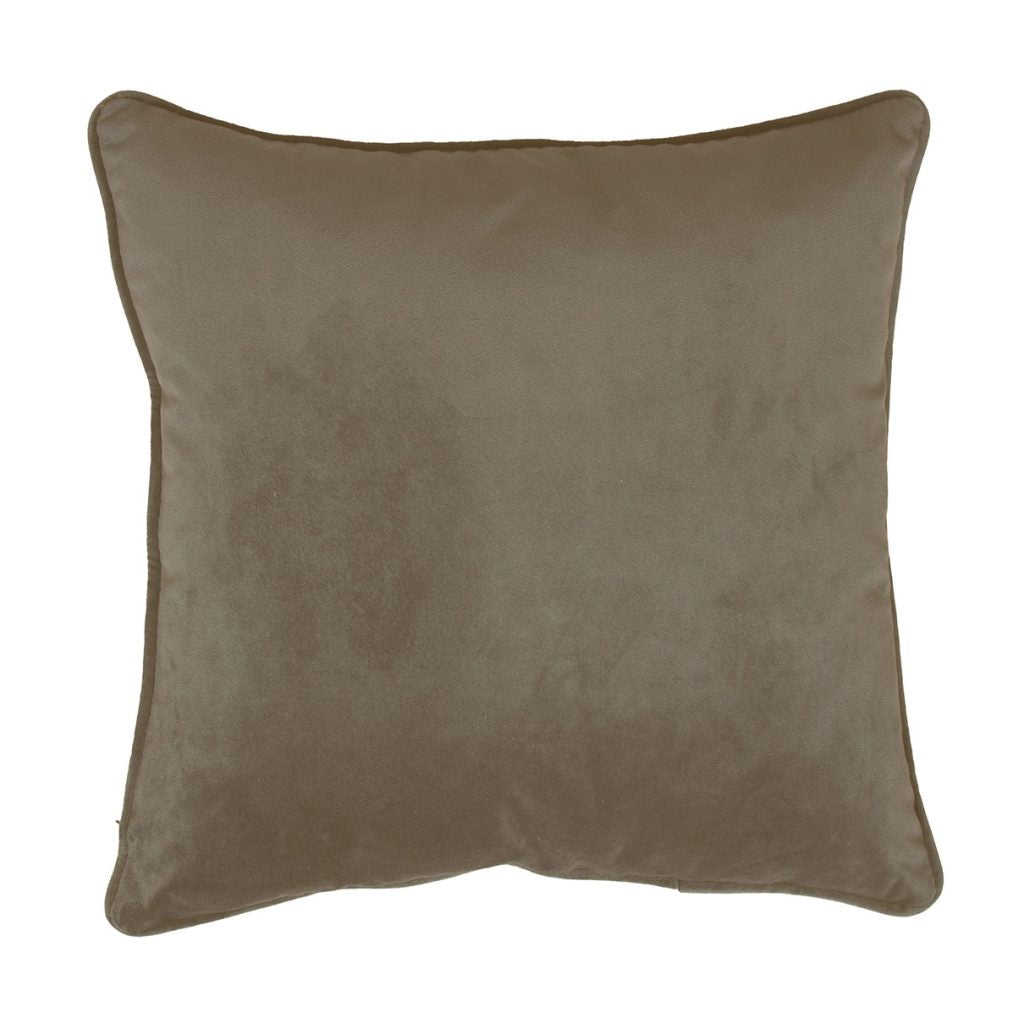 Svanefors Estelle tyynynpäällinen samettia nougat 45 x 45 cm