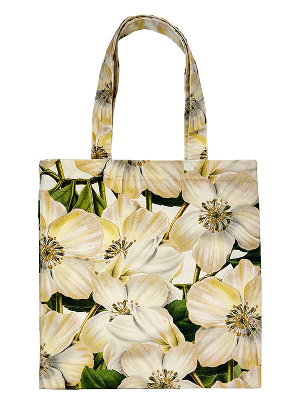 Vanilla Fly tote bag samettikassi jasmiinin kukka 45 x 45 cm