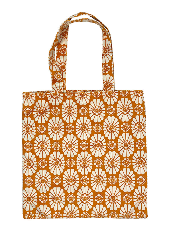 Vanilla Fly tote bag samettikassi oranssi 45 x 45 cm