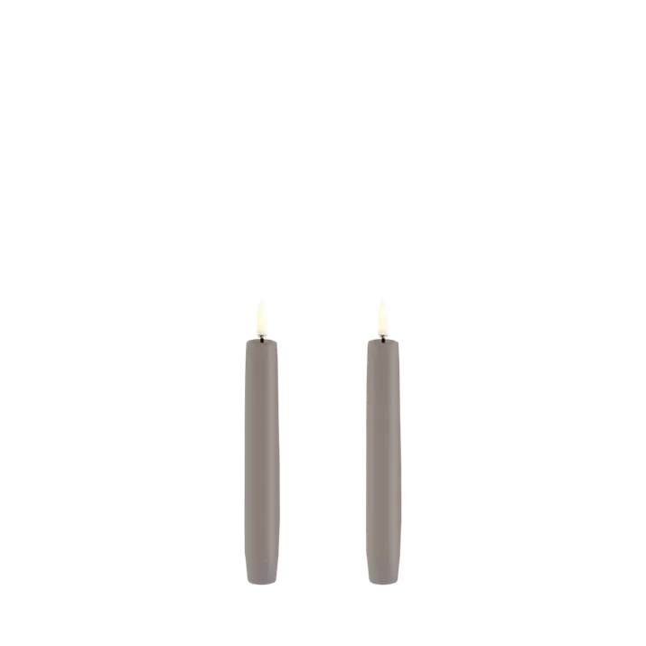 Uyuni LED-kruunukynttilä 15 cm 2 kpl - Sandstone