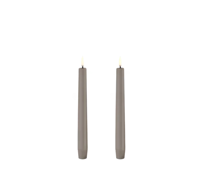 Uyuni LED-kruunukynttilä 20 cm 2 kpl - Sandstone