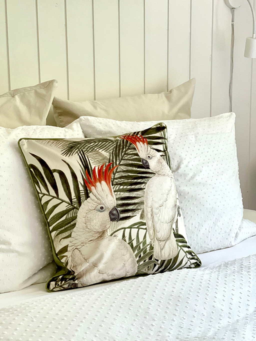 Vanilla Fly Jungle tyynynpäällinen samettia 50 x 50 cm