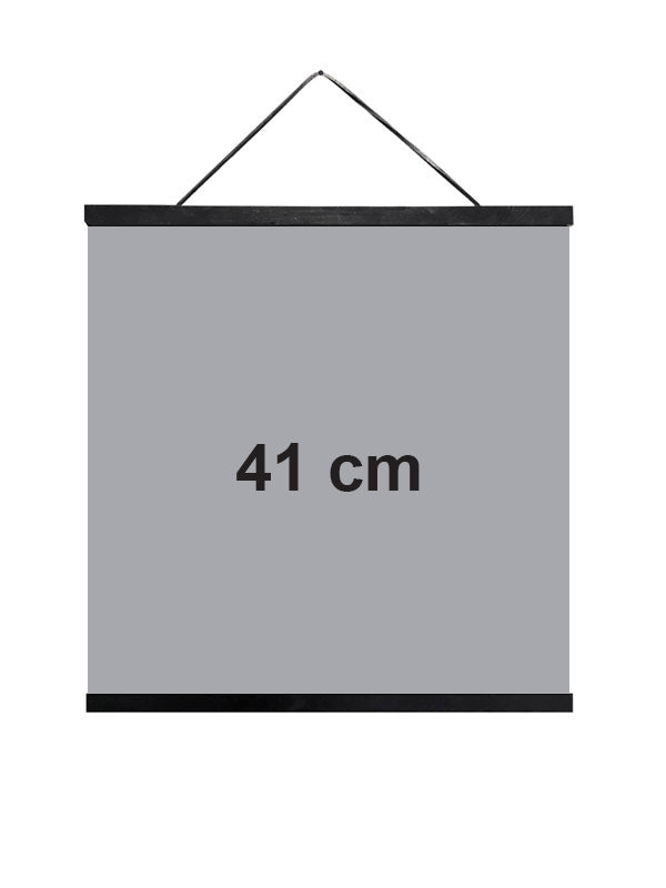 Vanilla Fly kehyslista magneeteilla musta 41 cm