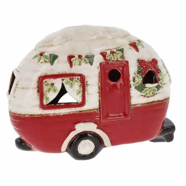 Village Pottery talolyhty caravan punainen