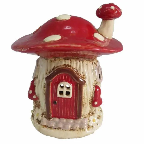 Village Pottery talolyhty kärpässieni 14 cm