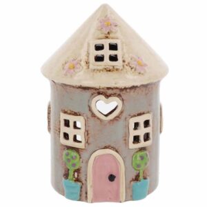 Village Pottery talolyhty kesätalo pyöreä 9 x 14,5 cm