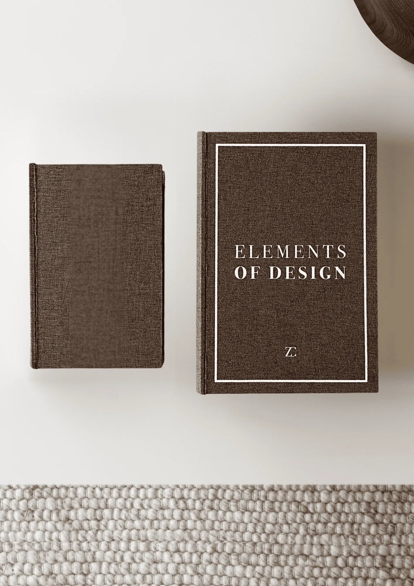 Zelected by House Coffee Table Book säilytyslaatikko iso - Elements of Design