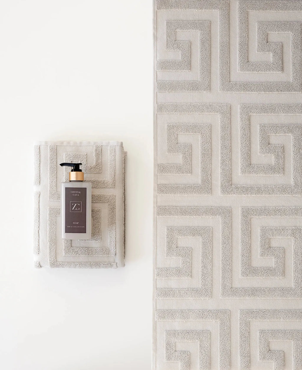 Zelected by House Santorini pyyhe beige 70 x 140 cm